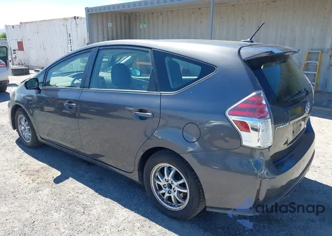 2015 Toyota Prius V Three из США, поврежденный, VIN JTDZN3EU6FJ019452